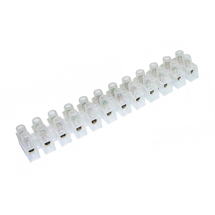 BG 5A 12 Way Strip Connector 10 Pack TS5/12/10-01